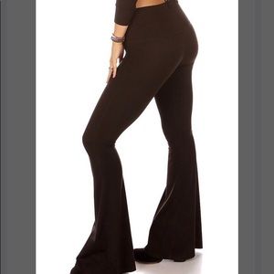 High Waisted Flare Leggings